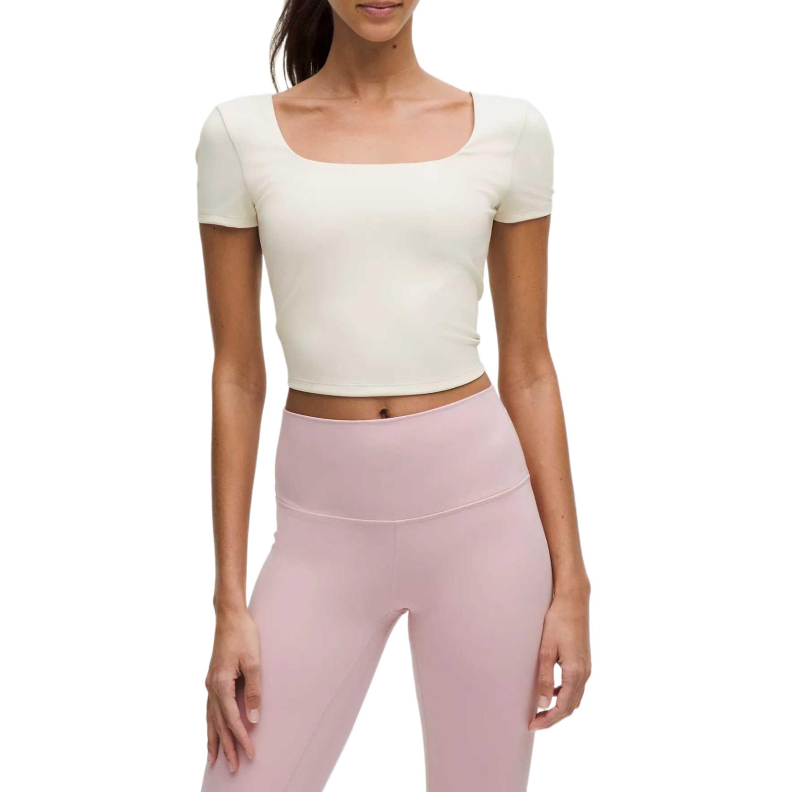 Обычная футболка женская Lululemon, светлый айвори color
Обычная футболка женская Lululemon, светлый айвори color