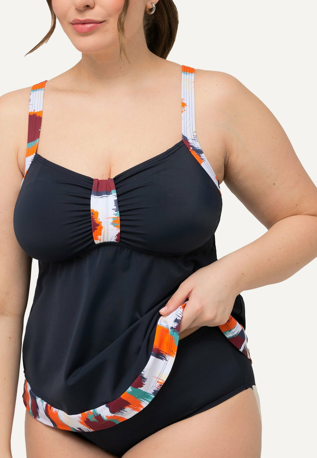 Купальник ABSTRACT Ulla Popken, темно-синий 
Купальник ABSTRACT Ulla Popken, темно-синий