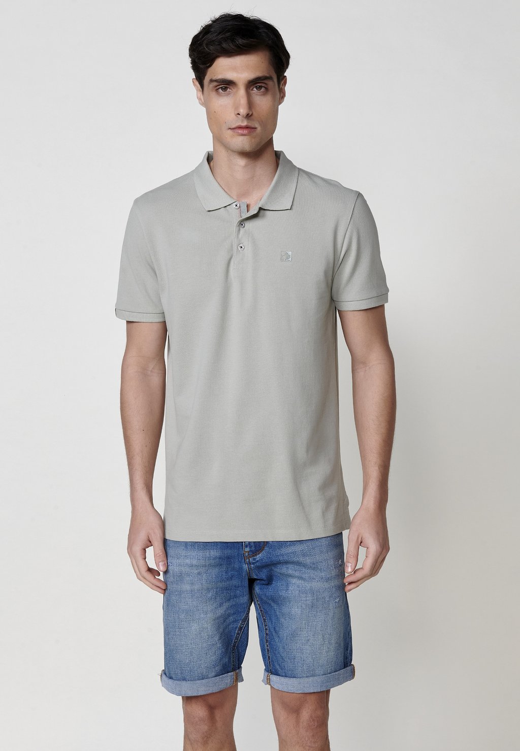 Рубашка поло SHORT-SLEEVED Koroshi, хаки
Рубашка поло SHORT-SLEEVED Koroshi, хаки