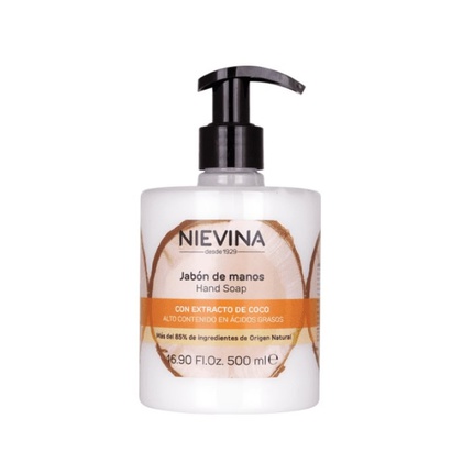 Кокосовое мыло для рук 500 мл Nievina
Кокосовое мыло для рук 500 мл Nievina