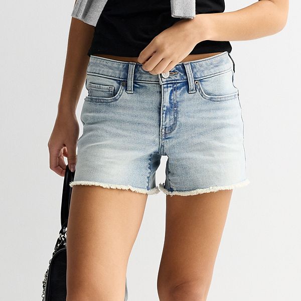 Джинсовые шорты midi с низкой посадкой So, Superlight
Джинсовые шорты midi с низкой посадкой So, Superlight