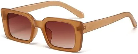 Женские солнцезащитные очки маленького прямоугольного янтарного цвета в стиле ретро с защитой от УФ-излучения UV400, мужские солнцезащитные очки MTZJH, 5
Женские солнцезащитные очки маленького прямоугольного янтарного цвета в стиле ретро с защитой от УФ-излучения UV400, мужские солнцезащитные очки MTZJH, 5