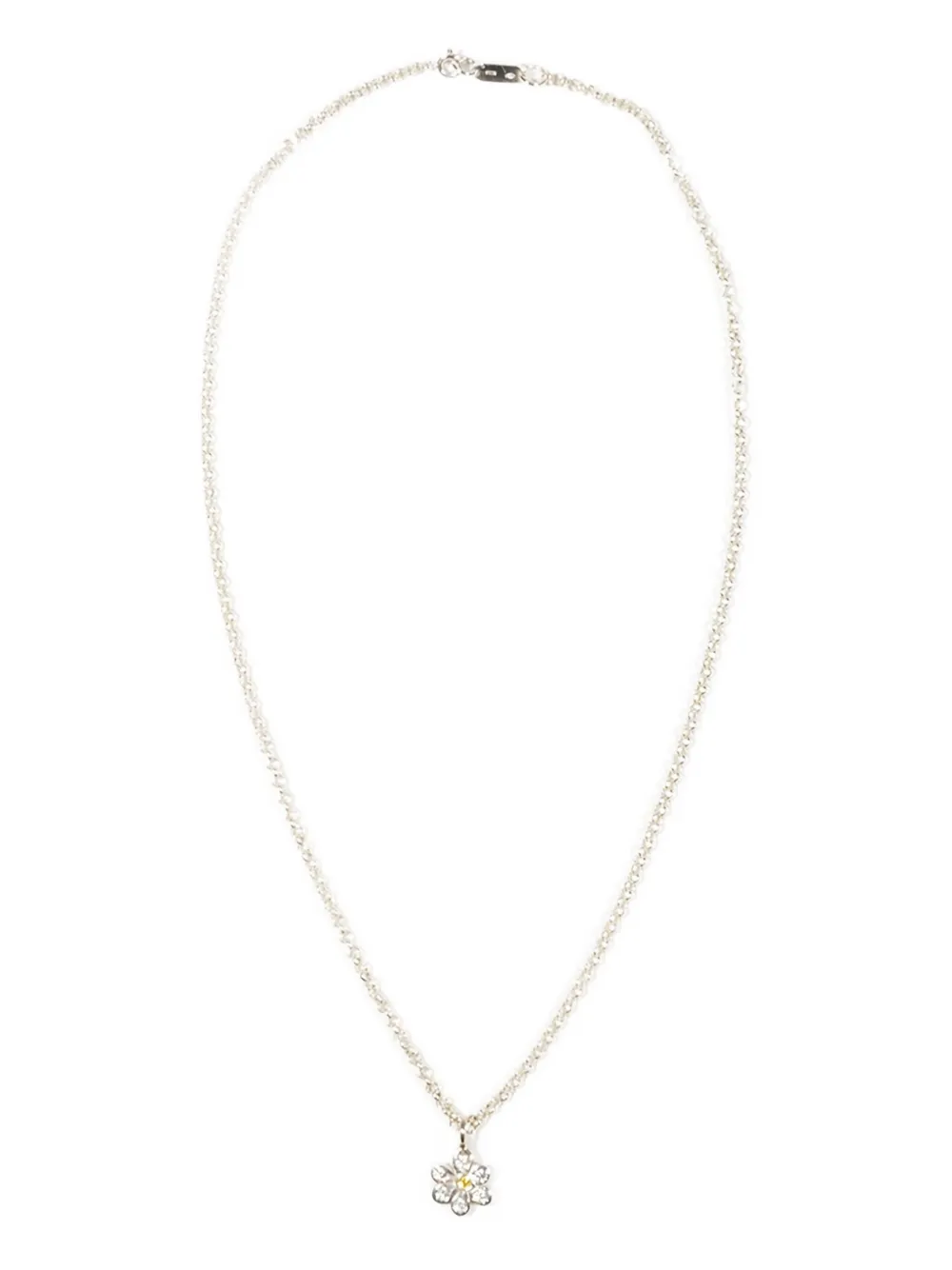 Цепочка-ожерелье с цветочным декором NDO LAB, серебяный
Цепочка-ожерелье с цветочным декором NDO LAB, серебяный