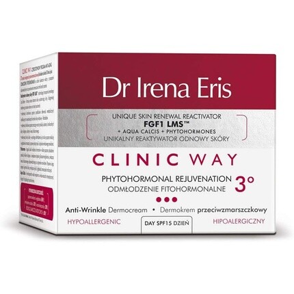 ДР. IRENA ERIS Clinic Way Дневной крем для фитогормонального омоложения 50мл Dr Irena Eris
ДР. IRENA ERIS Clinic Way Дневной крем для фитогормонального омоложения 50мл Dr Irena Eris