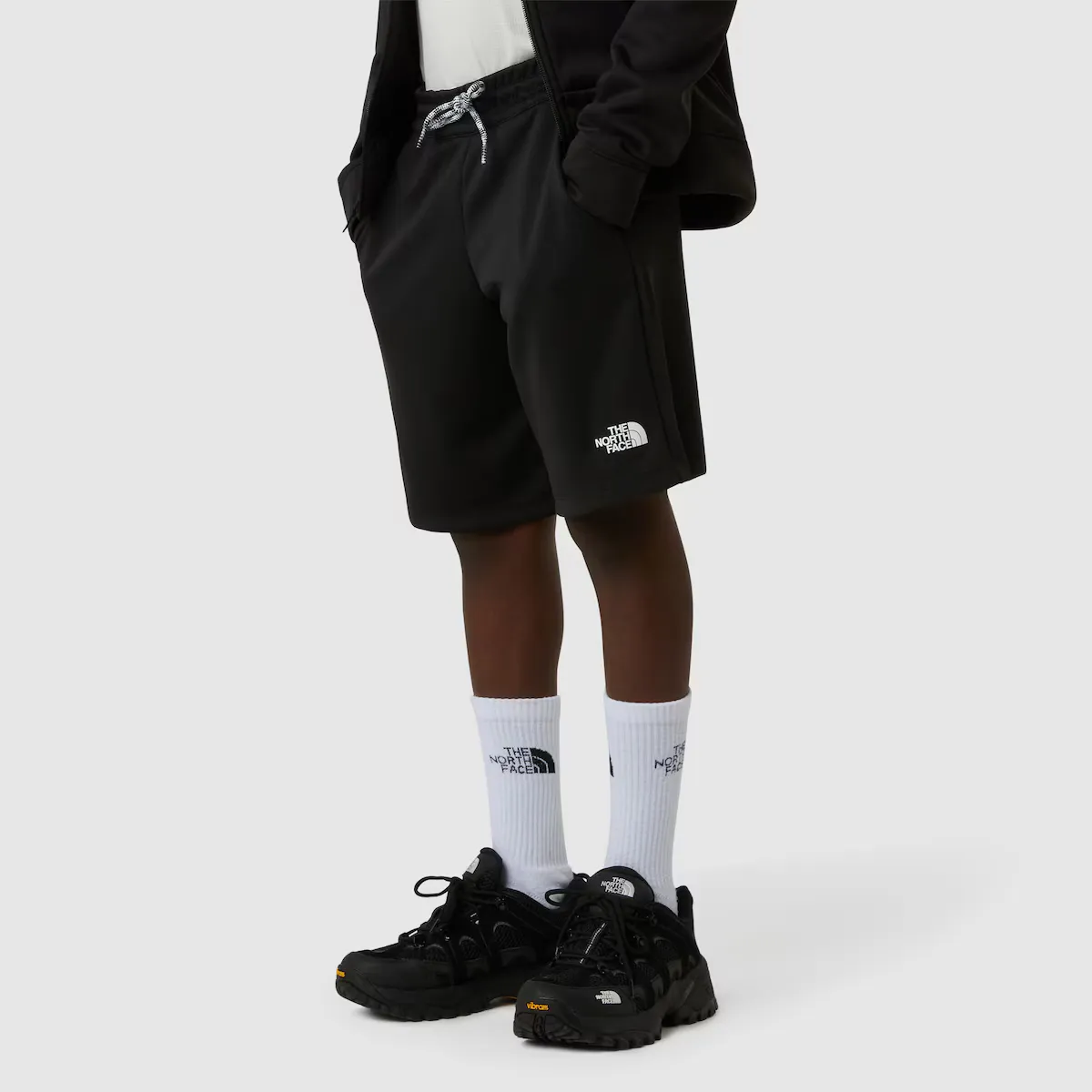 Шорты для детей The North Face Never Stop, черный 
Шорты для детей The North Face Never Stop, черный