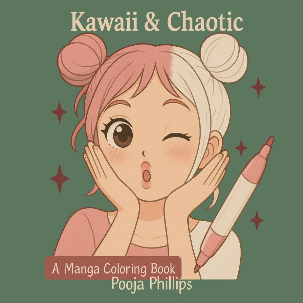 Kawaii & Chaotic: A Manga Coloring Book
Kawaii & Chaotic: A Manga Coloring Book