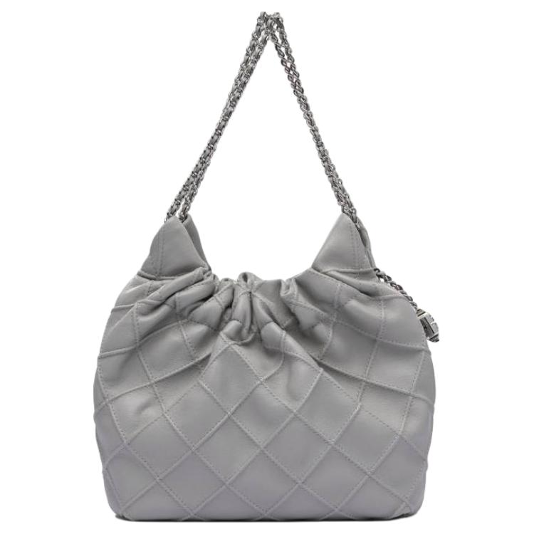 TORY BURCH Кожаная сумка полумесяц через плечо мини женская серая
TORY BURCH Кожаная сумка полумесяц через плечо мини женская серая