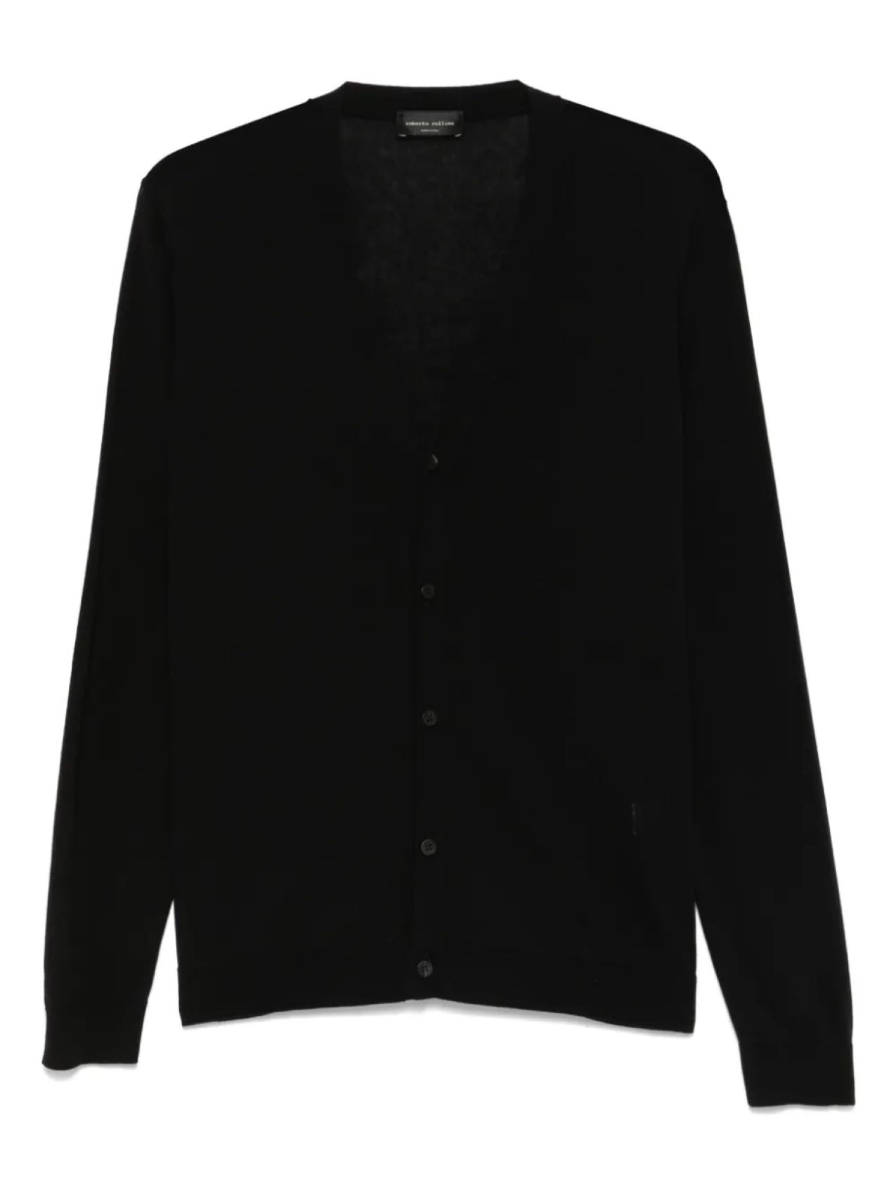 Кардиган тонкой вязки Roberto Collina, черный
Кардиган тонкой вязки Roberto Collina, черный