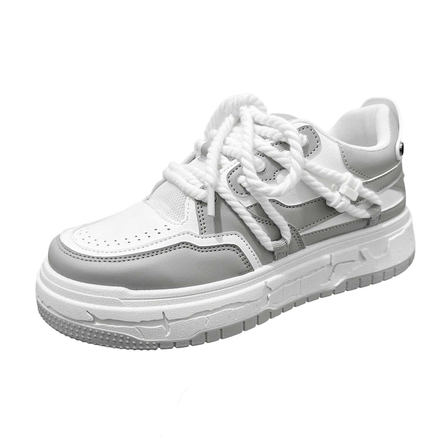 Happy Fish Мужские низкие скейтерские кеды белые, цвет White
Happy Fish Мужские низкие скейтерские кеды белые, цвет White