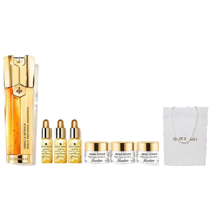 GUERLAIN Jiaolan Ultimate Recycled Gold Diamond сыворотка для уплотнения, увлажнения и питания 50мл+5мл*3+7мл*3
GUERLAIN Jiaolan Ultimate Recycled Gold Diamond сыворотка для уплотнения, увлажнения и питания 50мл+5мл*3+7мл*3