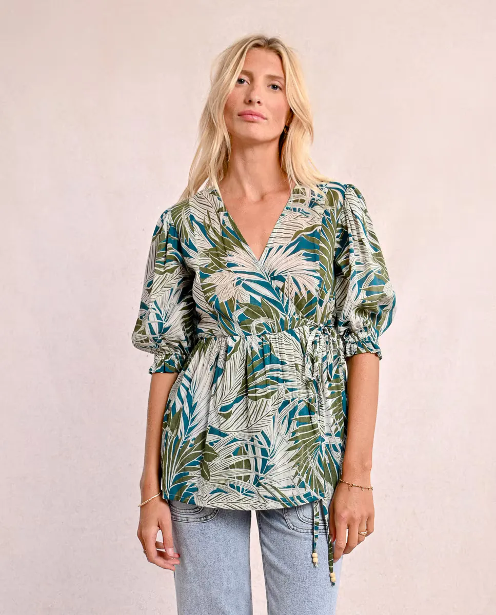 Женский топ с принтом и буфовыми рукавами Molly Bracken, цвет Caqui
Женский топ с принтом и буфовыми рукавами Molly Bracken, цвет Caqui