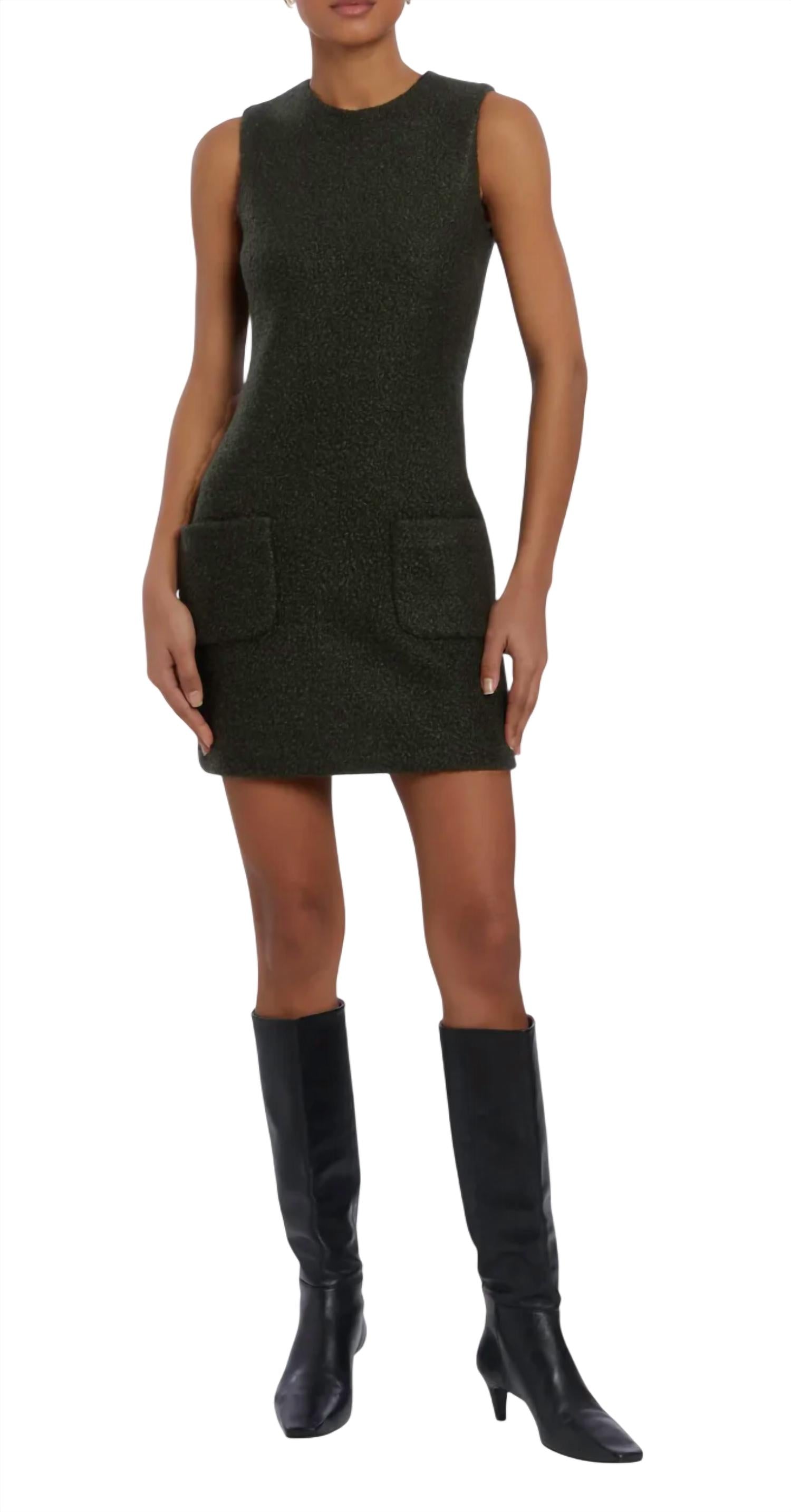 Платье Delia темно-зеленого цвета Amanda Uprichard
Платье Delia темно-зеленого цвета Amanda Uprichard