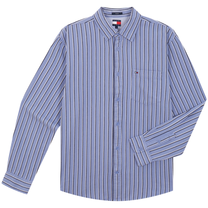 Рубашка Men's Blue Stripes C5X Tommy Hilfiger, синий
Рубашка Men's Blue Stripes C5X Tommy Hilfiger, синий