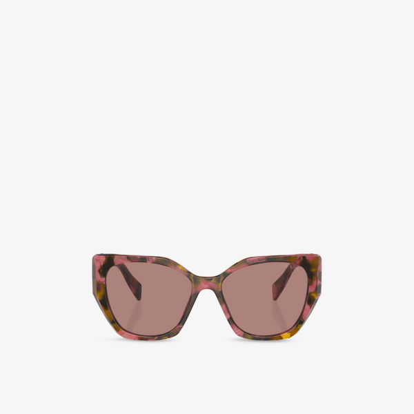 Солнцезащитные очки Prada ацетатные в черепаховом узоре, коричневый
Солнцезащитные очки Prada ацетатные в черепаховом узоре, коричневый