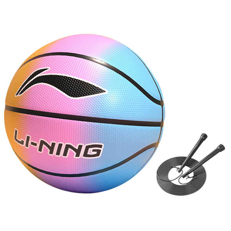 LINING Резиновый баскетбольный мяч pink yellow blue размер 7 тренировочный unisex
LINING Резиновый баскетбольный мяч pink yellow blue размер 7 тренировочный unisex