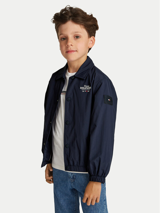 Переходная куртка стандартного кроя Coach KB0KB09364 Tommy Hilfiger, синий 
Переходная куртка стандартного кроя Coach KB0KB09364 Tommy Hilfiger, синий