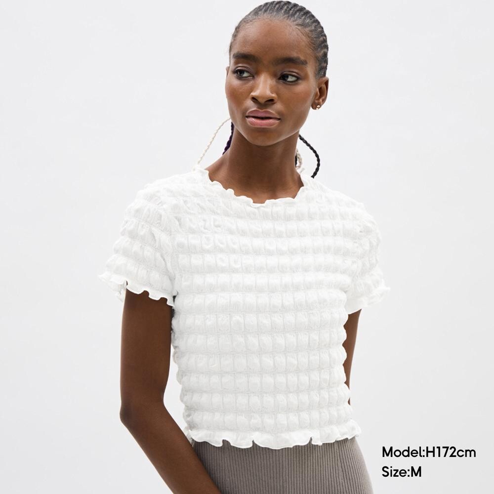 Бузка-топ женская GU со складками, черный
Бузка-топ женская GU со складками, черный