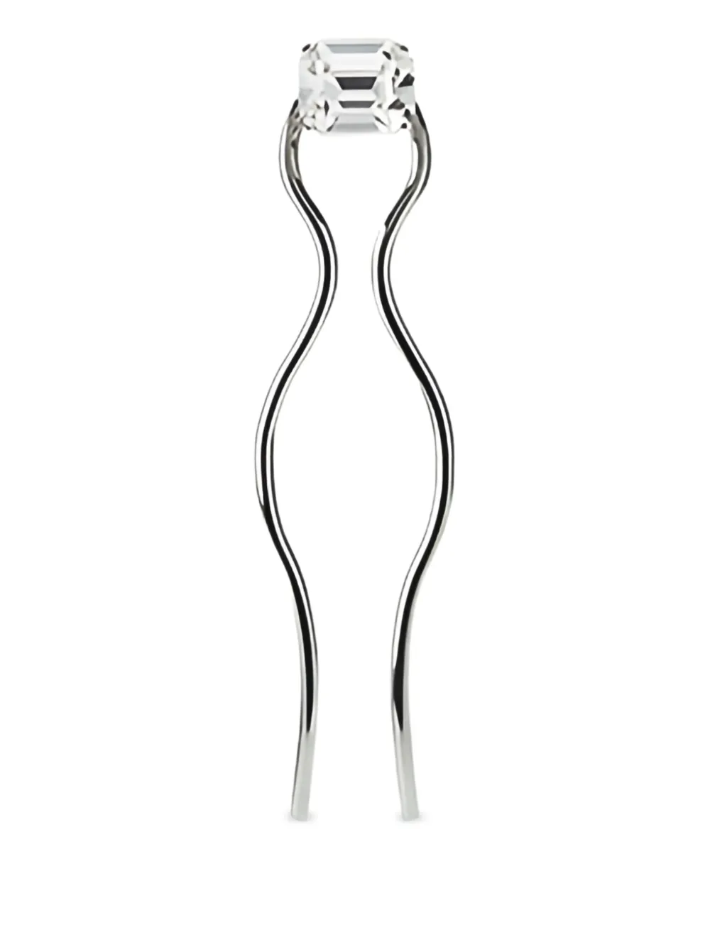 Заколка для волос с кристаллами Maison Michel, серебристый
Заколка для волос с кристаллами Maison Michel, серебристый