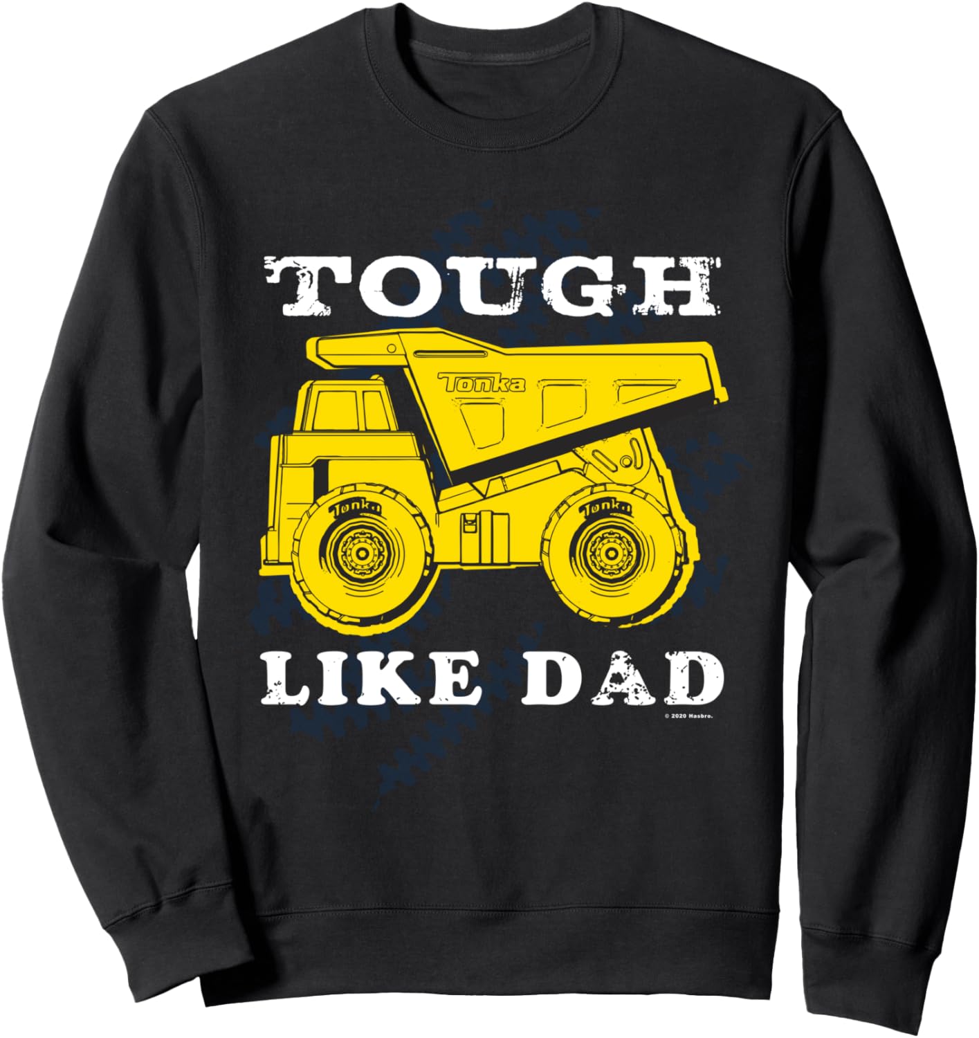 Толстовка с логотипом Tonka Tough Like Dad Tire Tracks, черный
Толстовка с логотипом Tonka Tough Like Dad Tire Tracks, черный