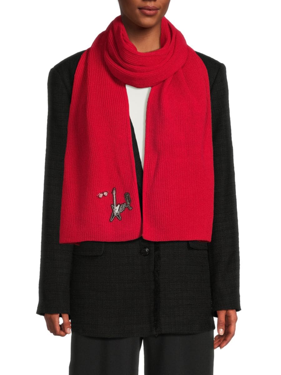 Шарф с графическими булавками Karl Lagerfeld Paris, цвет Crimson
Шарф с графическими булавками Karl Lagerfeld Paris, цвет Crimson