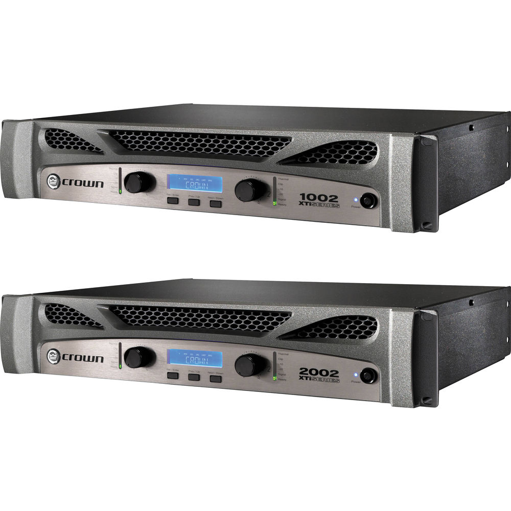 Crown Audio XTi 1002 and XTi 2002 Amplifier Kit
Crown Audio XTi 1002 and XTi 2002 Amplifier Kit