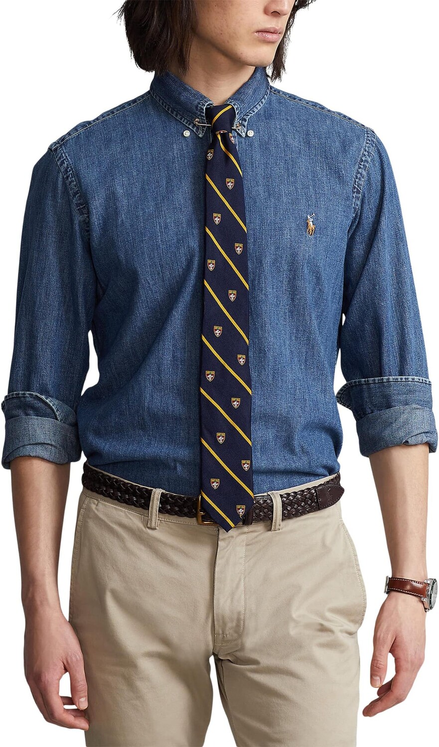 Спортивная рубашка из шамбре Polo Ralph Lauren, цвет Denim
Спортивная рубашка из шамбре Polo Ralph Lauren, цвет Denim