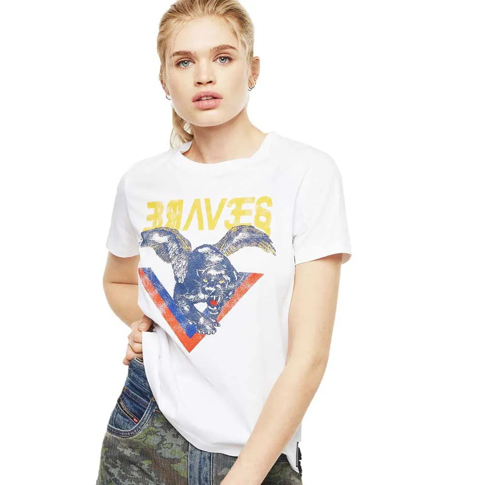 Футболка с коротким рукавом Diesel Sily WP, белый
Футболка с коротким рукавом Diesel Sily WP, белый