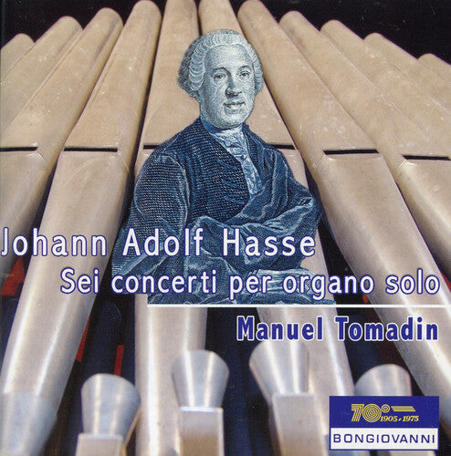 CD диск Hasse / Tomadin, Manuel: 6 Concerti Per Organo Solo
CD диск Hasse / Tomadin, Manuel: 6 Concerti Per Organo Solo