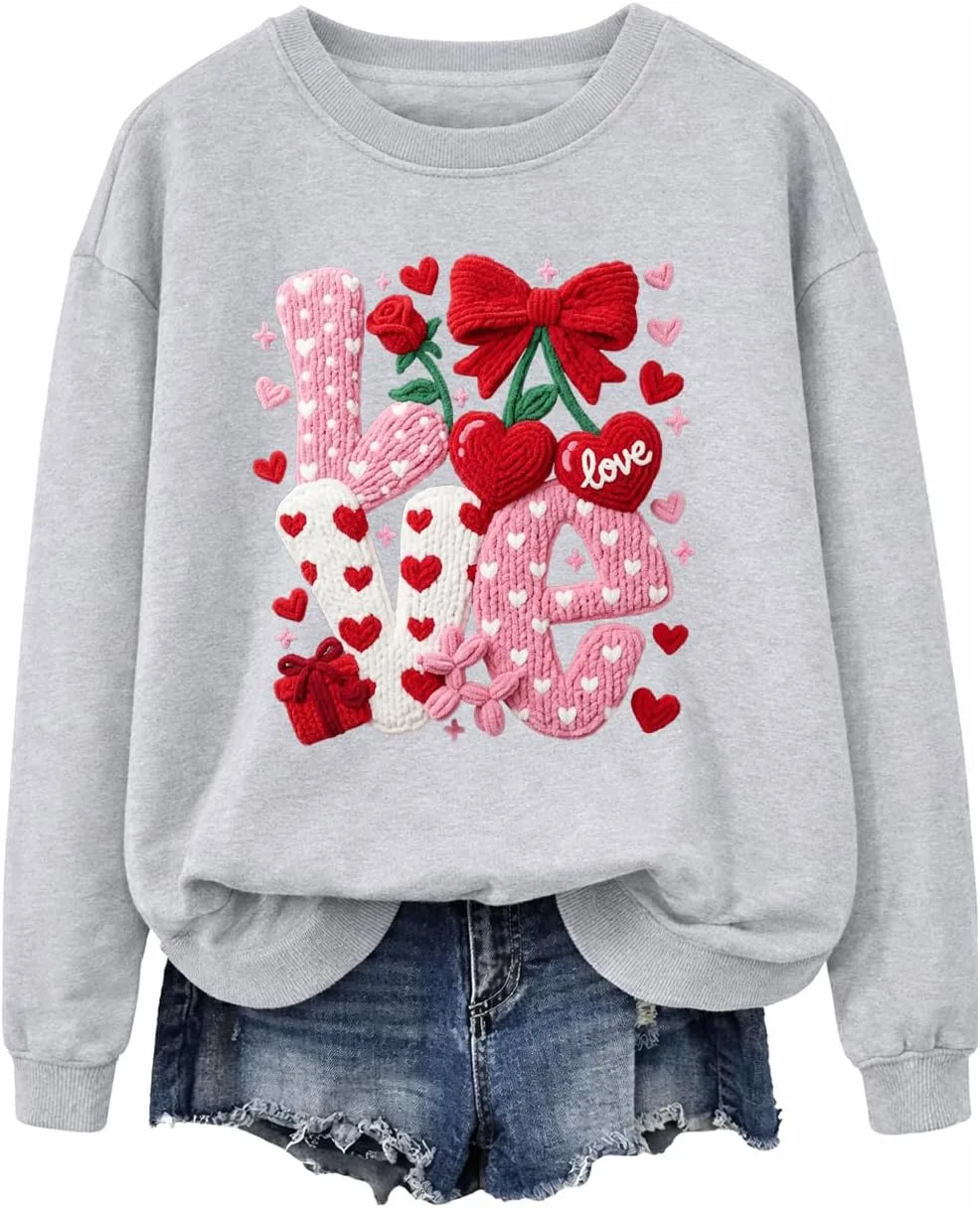 Свитшот Faux Yarn Valentine JWVEL
Свитшот Faux Yarn Valentine JWVEL