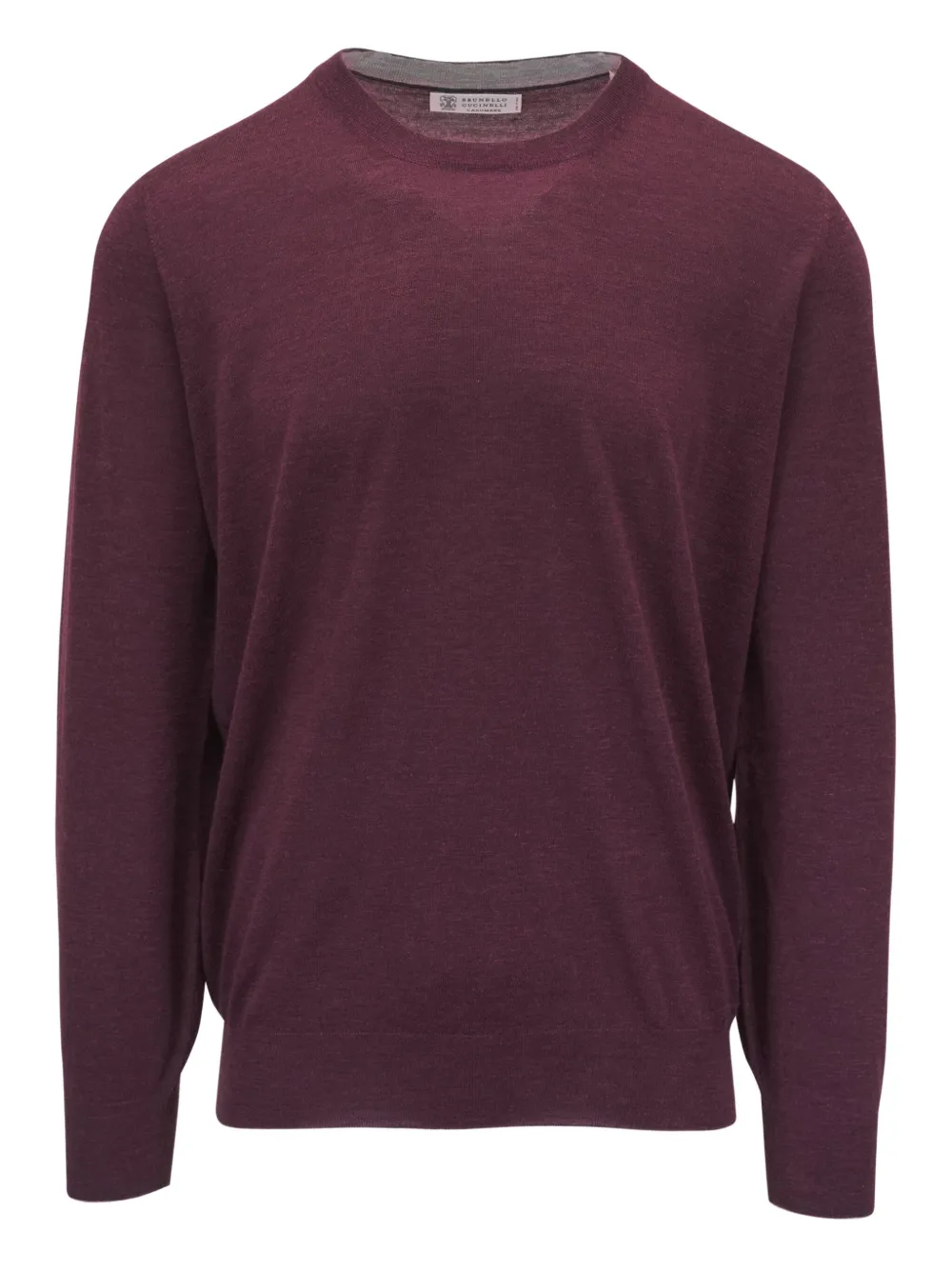 Свитер с круглым вырезом Brunello Cucinelli, красный
Свитер с круглым вырезом Brunello Cucinelli, красный