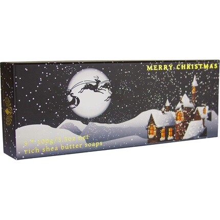 Мыло для рук The English Soap Company в подарочной упаковке «Зимняя деревня», 3 х 100 г
Мыло для рук The English Soap Company в подарочной упаковке «Зимняя деревня», 3 х 100 г