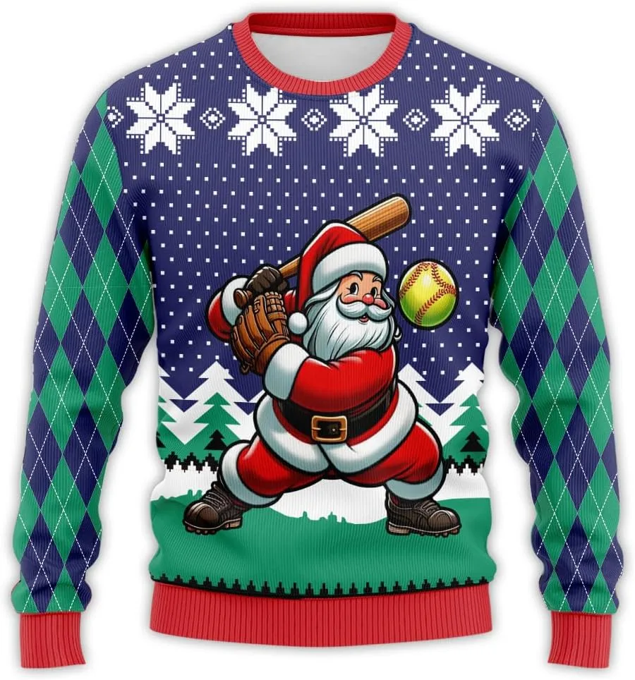 Свитер Santa Sport Ugly Christmas для женщин и мужчин, Mr Claus HANZSPROUT
Свитер Santa Sport Ugly Christmas для женщин и мужчин, Mr Claus HANZSPROUT