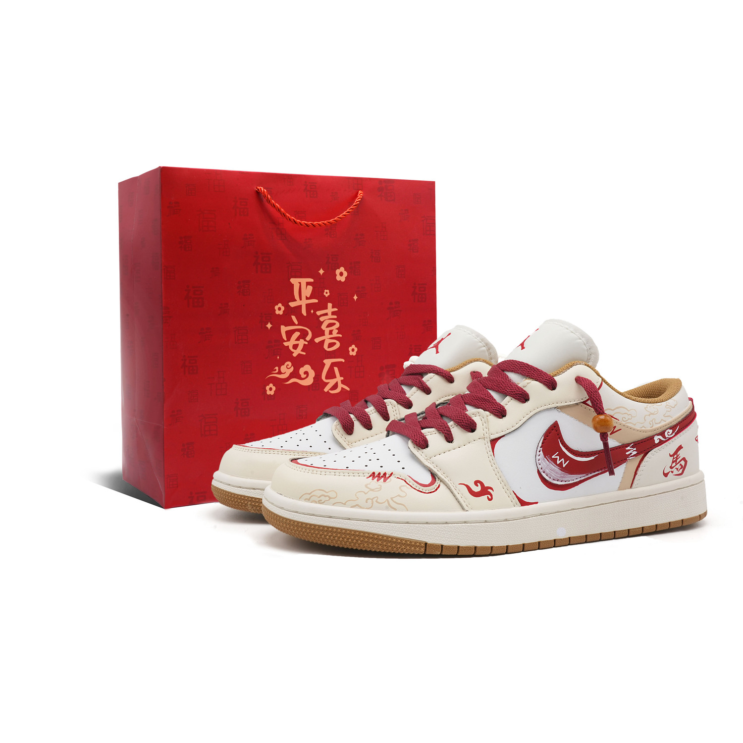 Jordan Кроссовки Air 1 Abrasion Resistant Low top Vintage Basketball Shoes Unisex Beige Red
Jordan Кроссовки Air 1 Abrasion Resistant Low top Vintage Basketball Shoes Unisex Beige Red