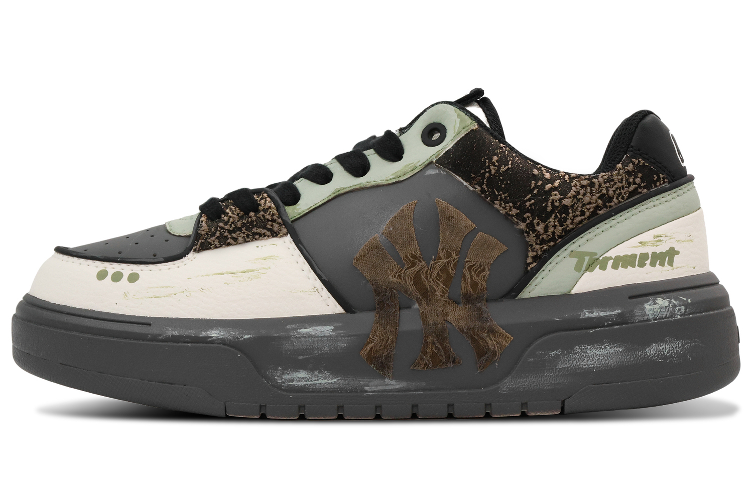 MLB Chunky Liner Sea God Wood Grain высота увеличивающая низкие кроссовки для скейтборда унисекс Black Brown Green
MLB Chunky Liner Sea God Wood Grain высота увеличивающая низкие кроссовки для скейтборда унисекс Black Brown Green