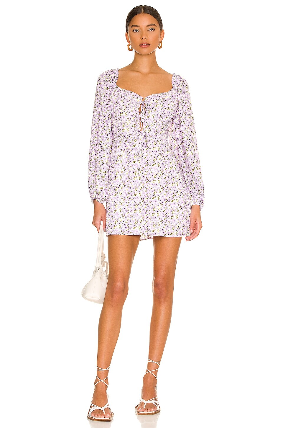 Платье MORE TO COME Shelly Puff Sleeve, цвет Lavender Floral
Платье MORE TO COME Shelly Puff Sleeve, цвет Lavender Floral