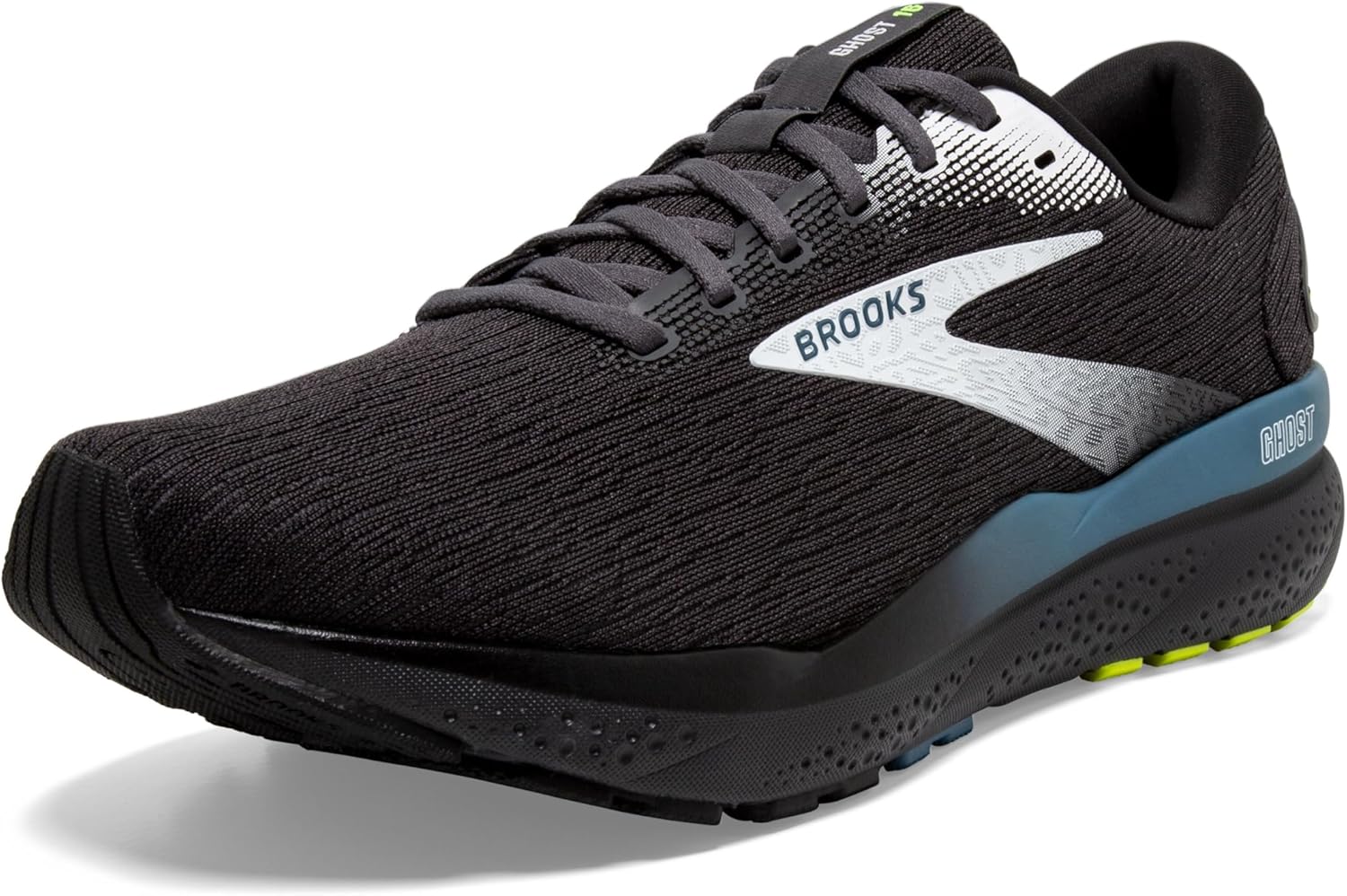 Мужские нейтральные беговые кроссовки Brooks Ghost 16, черный/синий
Мужские нейтральные беговые кроссовки Brooks Ghost 16, черный/синий