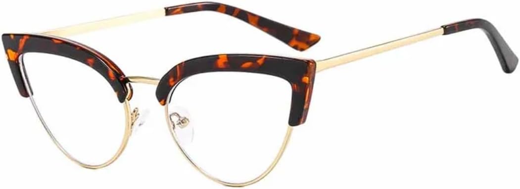 Модные солнцезащитные очки «кошачий глаз» для женщин, ретро-очки серого цвета с толстой оправой, солнцезащитные очки для мужчин, защита от УФ-излучения UV400 VVTWSSW, Leopard Clear
Модные солнцезащитные очки «кошачий глаз» для женщин, ретро-очки серого цвета с толстой оправой, солнцезащитные очки для мужчин, защита от УФ-излучения UV400 VVTWSSW, Leopard Clear