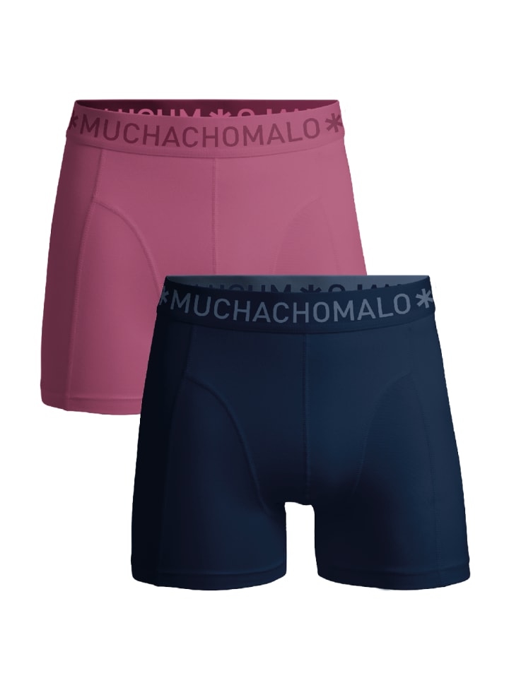 Muchachomalo Комплект из 2 штук: разноцветные боксерские трусы - для детей
Muchachomalo Комплект из 2 штук: разноцветные боксерские трусы - для детей