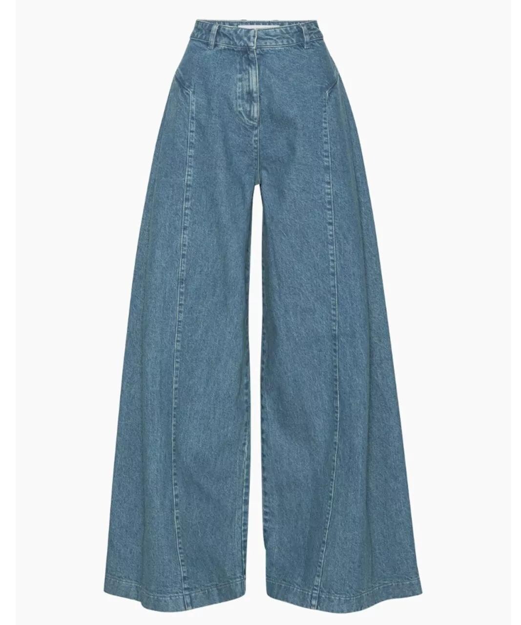 Широкие джинсовые брюки со складками Remain, мультиколор 
Широкие джинсовые брюки со складками Remain, мультиколор