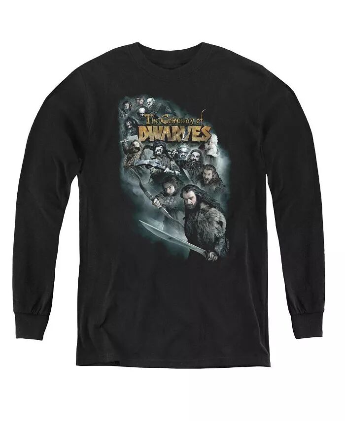 Свитшот с длинным рукавом для мальчиков и молодежи Company Of Dwarves The Hobbit, черный
Свитшот с длинным рукавом для мальчиков и молодежи Company Of Dwarves The Hobbit, черный