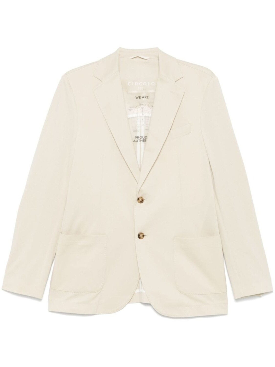 Пиджак из ткани пике Circolo 1901, нейтральный цвет
Пиджак из ткани пике Circolo 1901, нейтральный цвет