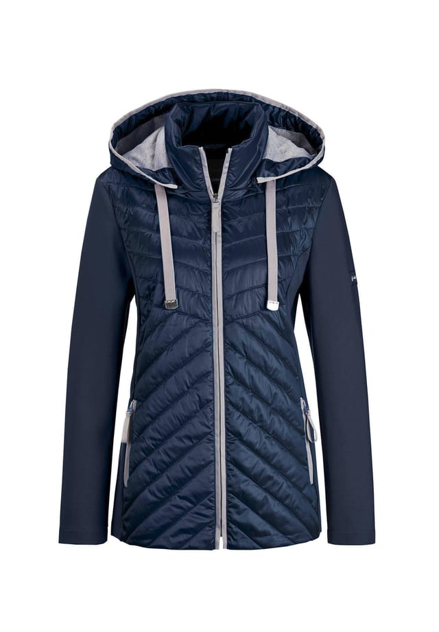 Короткий размер: куртка с воротником-стойкой Goldner, синий
Короткий размер: куртка с воротником-стойкой Goldner, синий