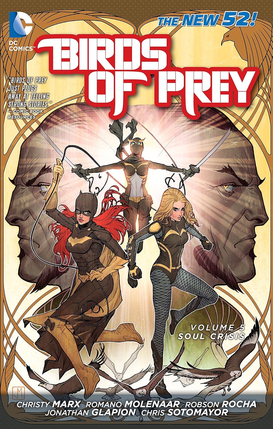 Birds of Prey Vol. 5: Soul Crisis (The New 52) (DC Comics: Birds of Prey) (DC Comics)
Birds of Prey Vol. 5: Soul Crisis (The New 52) (DC Comics: Birds of Prey) (DC Comics)