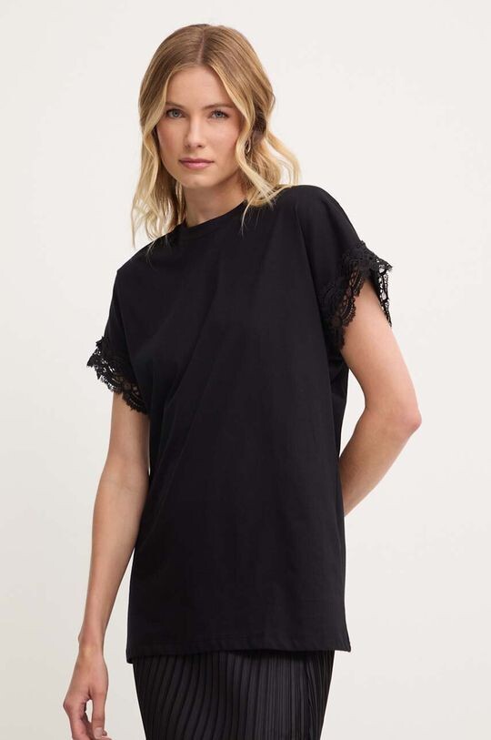 Хлопковая футболка Answear Lab, черный
Хлопковая футболка Answear Lab, черный