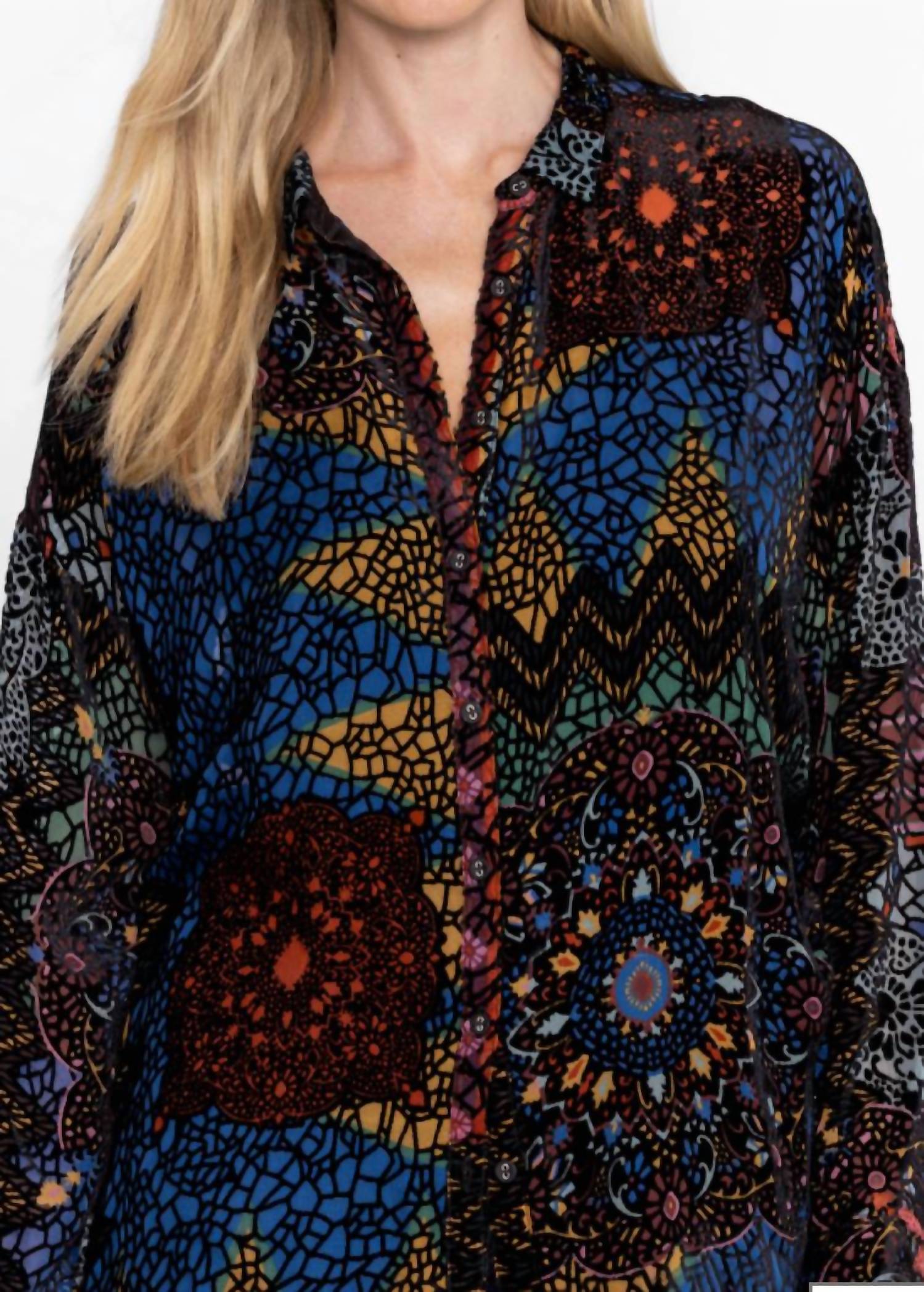 Блузка женская Johnny Was, темно-синий
Блузка женская Johnny Was, темно-синий