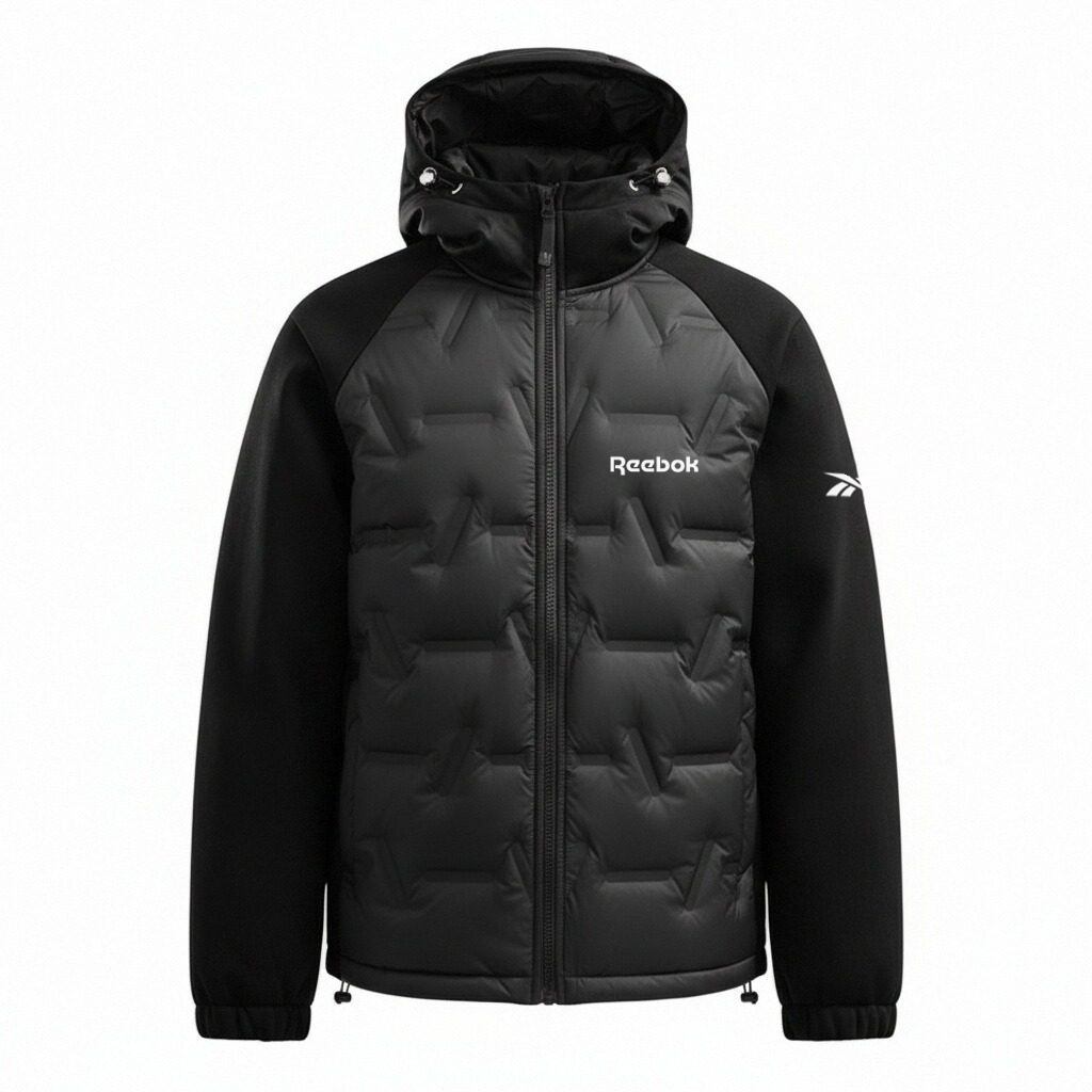 Пуховики Unisex с капюшоном утепленные Reebok, черный
Пуховики Unisex с капюшоном утепленные Reebok, черный