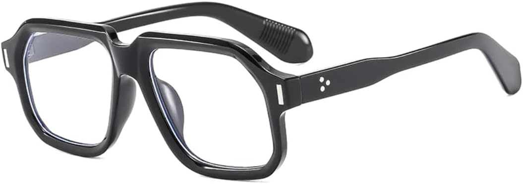 Солнцезащитные очки для мужчин и женщин - защита UV400 - панк-заклепки, большая оправа, цветные линзы, для занятий спортом на открытом воздухе и вождения DSVIGF, Black Clear
Солнцезащитные очки для мужчин и женщин - защита UV400 - панк-заклепки, большая оправа, цветные линзы, для занятий спортом на открытом воздухе и вождения DSVIGF, Black Clear