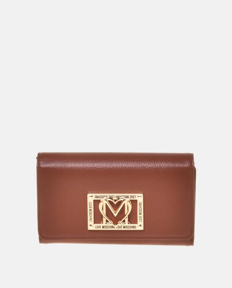 Средний кошелек с логотипом Love Moschino, песочный
Средний кошелек с логотипом Love Moschino, песочный