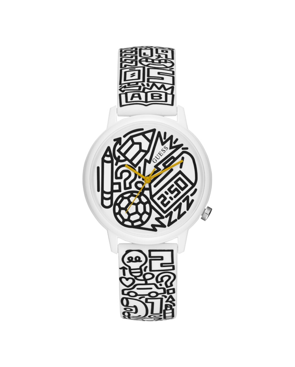 Пришло время подарить женские часы V0023M9 в силиконе и белом ремешке Guess, белый
Пришло время подарить женские часы V0023M9 в силиконе и белом ремешке Guess, белый