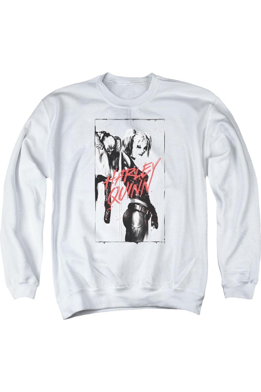 Толстовка Batman Inked Quinn для взрослых с круглым вырезом Gildan, белый
Толстовка Batman Inked Quinn для взрослых с круглым вырезом Gildan, белый